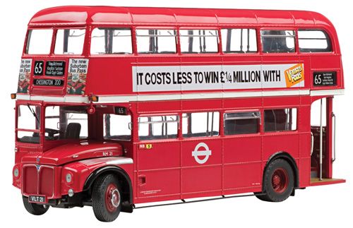 ROUTEMASTER RM BUS 2 PIANI 1/24 LIMITED EDITION 1999 pcs