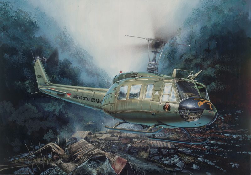 BELL UH-1D IROQUOIS ELICOTTERO KIT 1/48