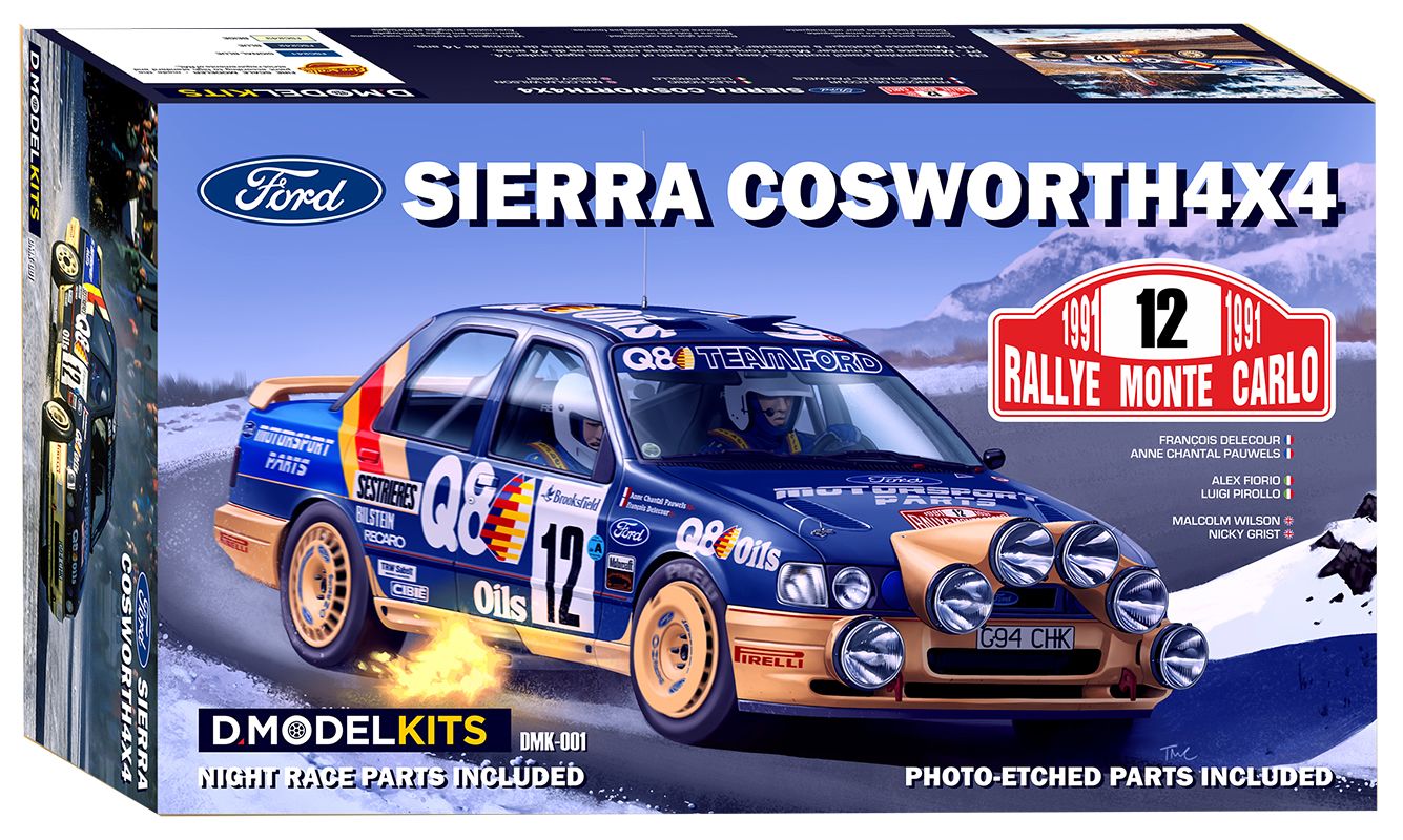 FORD SIERRA COSWORTH 4X4 RALLY M.C 91 KIT 1/24